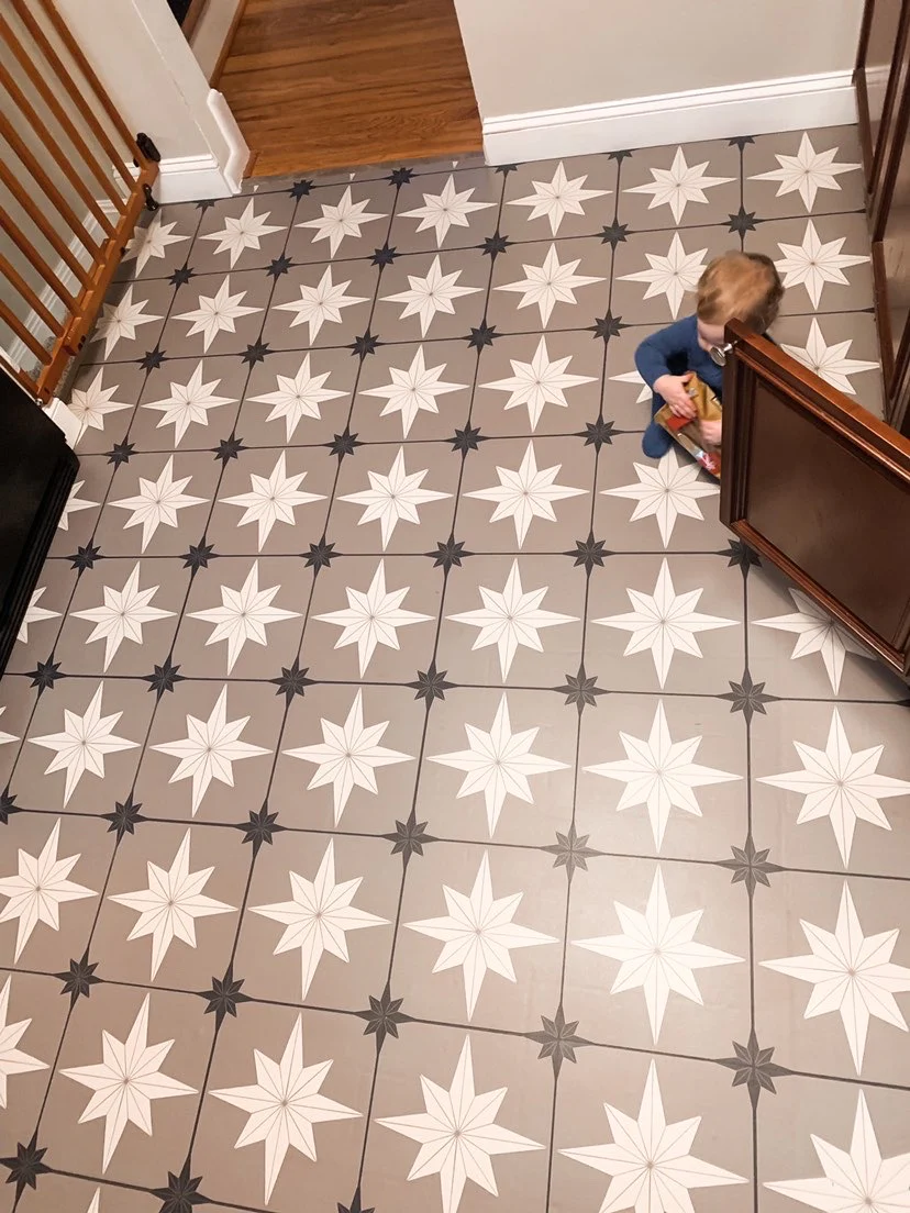 Astral Star Sage (Large) Premium Peel & Stick Tiles - Image 4