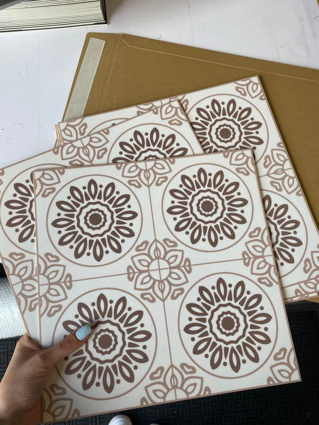 French Beige (Small) Premium Peel & Stick Tiles - Image 3