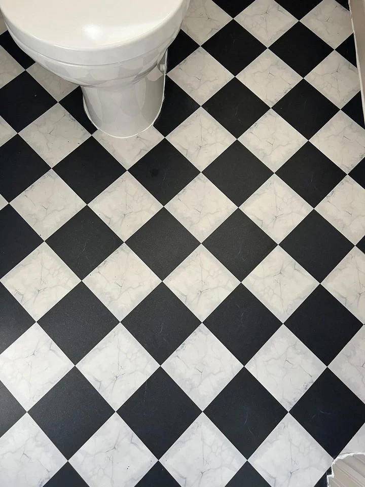Marble Checked Premium Peel & Stick Tiles - Image 3