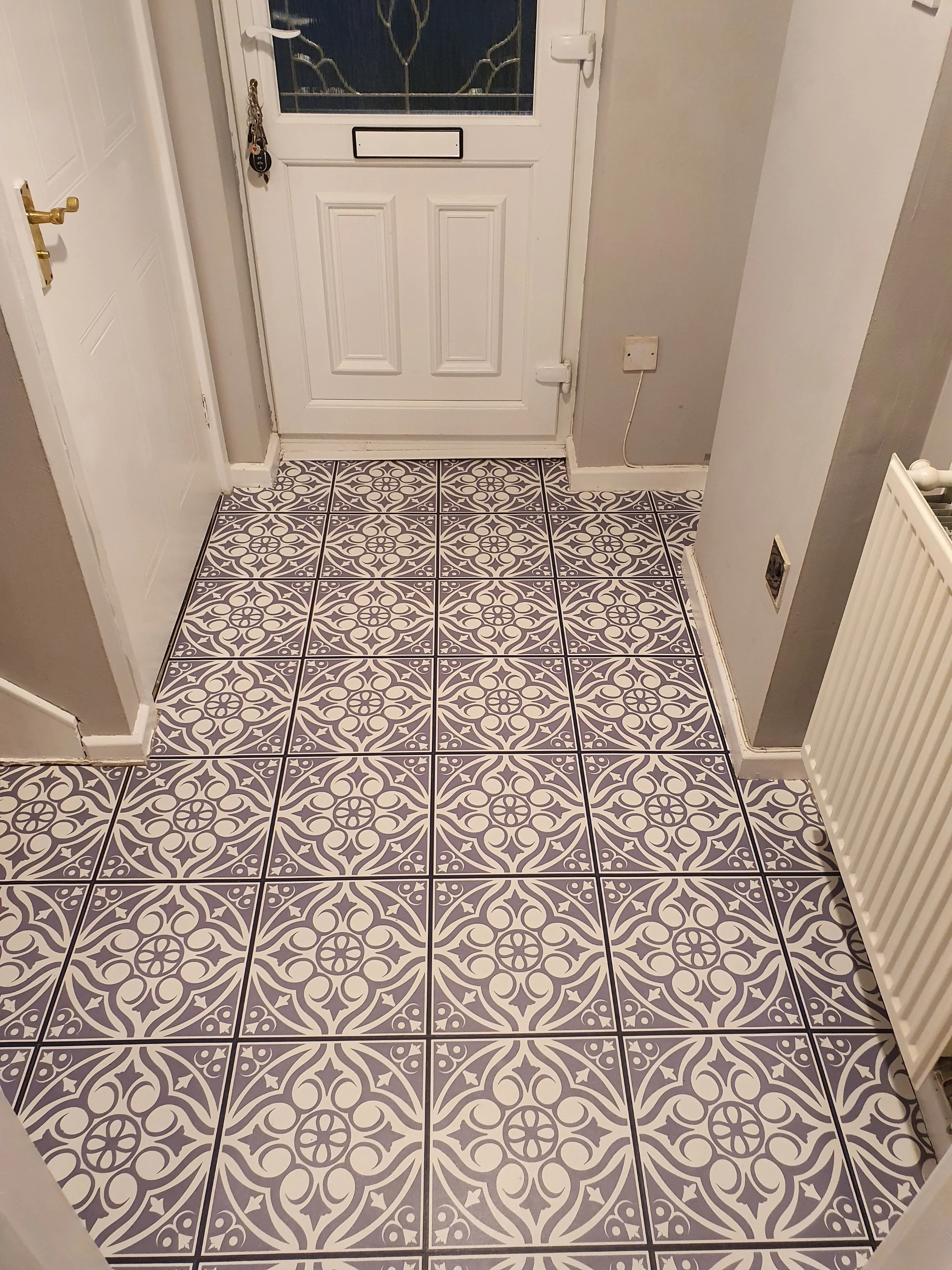 Victorian Grey (Large) Premium Peel & Stick Tiles - Image 3