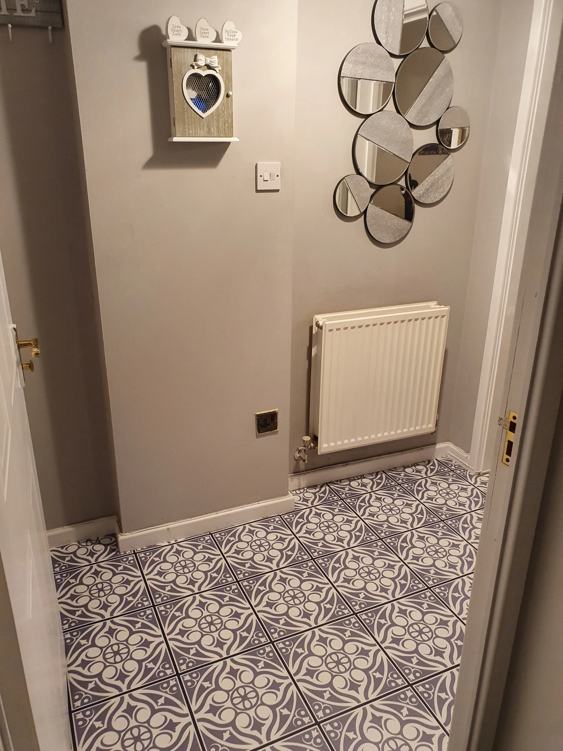 Victorian Grey (Large) Premium Peel & Stick Tiles - Image 6